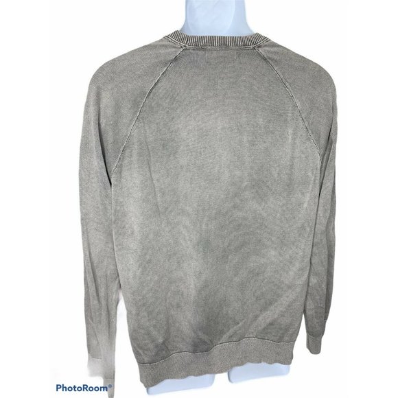 Banana Republic Men's XL Gray Distressed Sweater - Picture 2 of 6
